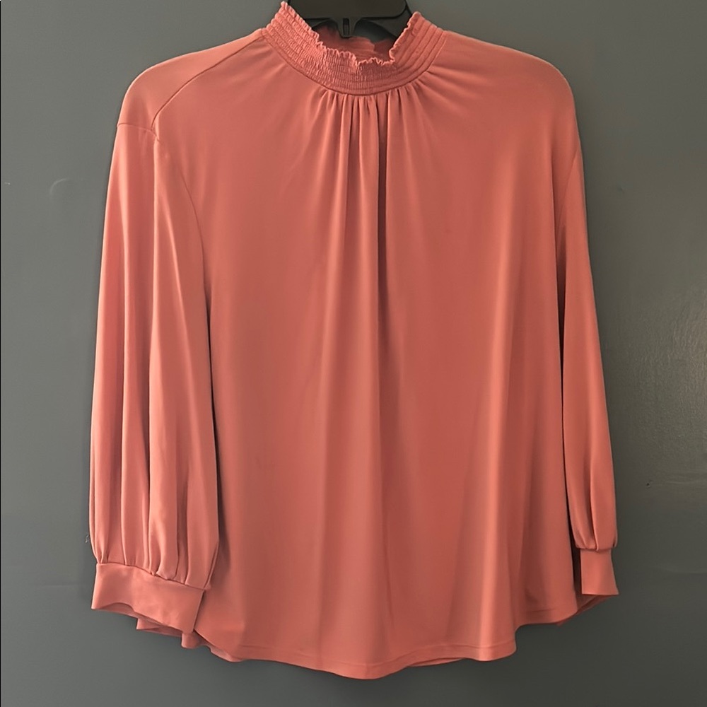 Elegant Coral Women's Top